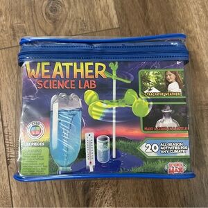 NEW! Weather Science Lab Kit, Kids Activity, Educational, 20 Experiments, 8+